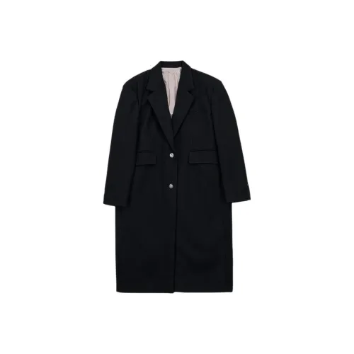 REXSHION Черное Унисекс Пальто
