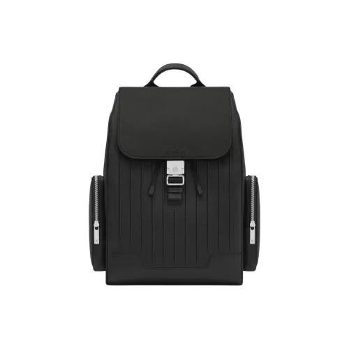 RIMOWA Never Still Кожа Рюкзак Большой Мужской Черный