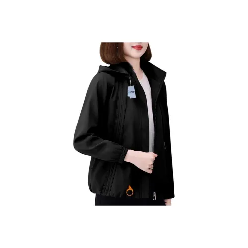 EMINU С капюшоном хлопковый пуховик женский