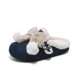 Темно-синий [с флисовой подкладкой] [большой бант]