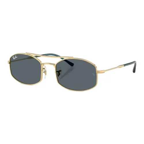RayBan Металл OVAL SUNGLASSES Унисекс Полированный Aristal Золото