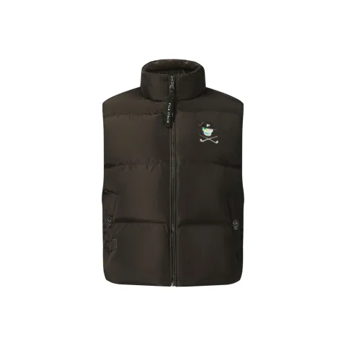 FILA x Shelby and Sandy GOLF серия Пуховый жилет Женский Шоколадный Коричневый