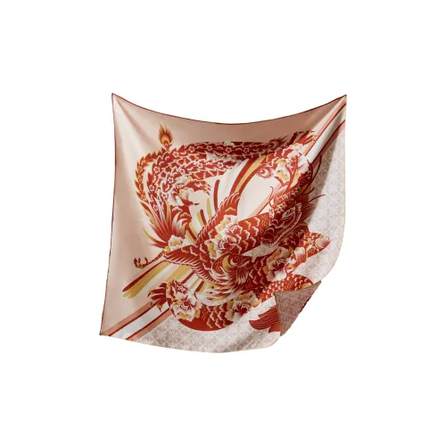 WENSLI Шарфы из шелка тутового дерева Унисекс