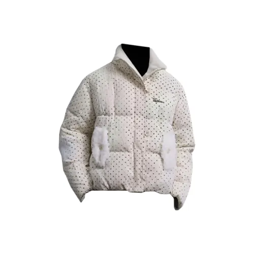 SNEIKLAU Белый Унисекс Пуховики