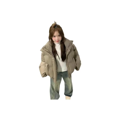 Langqing Серый Женский пуховик