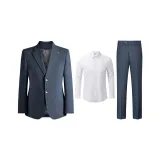 Пыльно-синий (Белая рубашка)