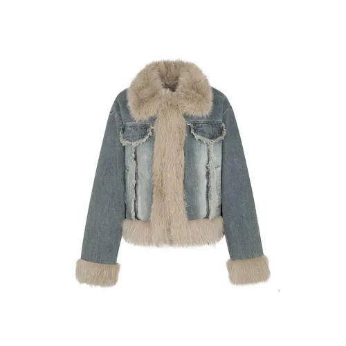 Udon House Cropped Coat Women's