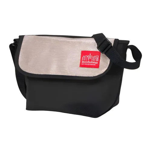 Manhattan Portage Хлопковая и полиэстеровая курьерская сумка сумка через плечо унисекс бежевый