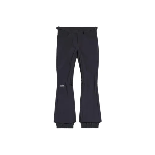 Balenciaga FW25 Лыжные штаны стандартный крой женский черный
