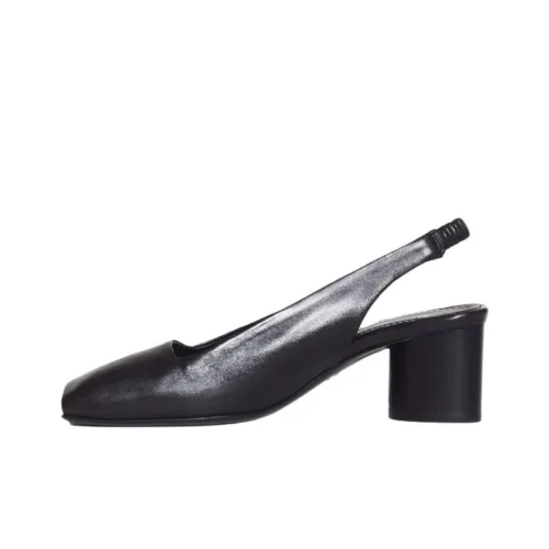 HALMANERA Грубый каблук Высокие каблуки 5 см Женские Черный