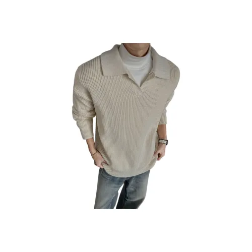 TUOFEI Ecru Unisex Трикотаж