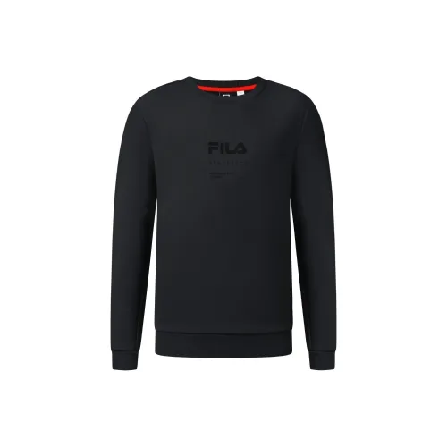 FILA Фитнес Свитшот Мужской Темно-Черный