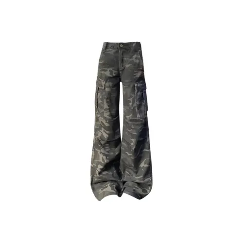 DANCANG Камуфляж Женские Карго Брюки