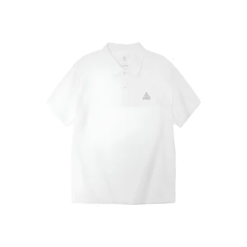 PEAK Полностью Белая Мужская T-Рубашка