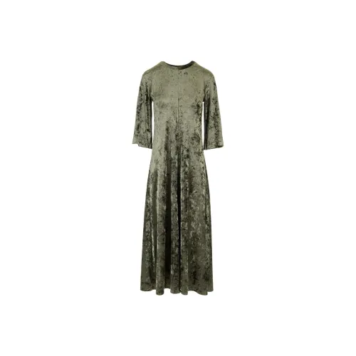 Forte Forte Длинное платье с длинными рукавами женское