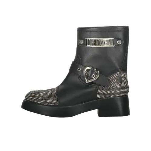 LOVE MOSCHINO Ботильоны Женские Черные