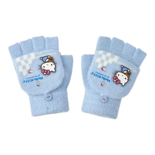 Санрио Полиэстер Трикотаж Перчатки Женские