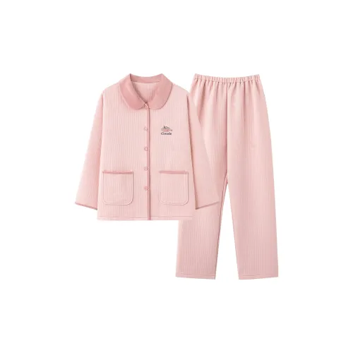 MADALLO Pink Women's Pajama Sets MADALLO Розовый Женские Пижамные Комплекты