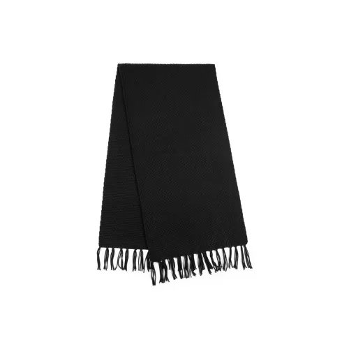 ORANGE DRAGON Модал Вязаные Шарфы Унисекс Черный