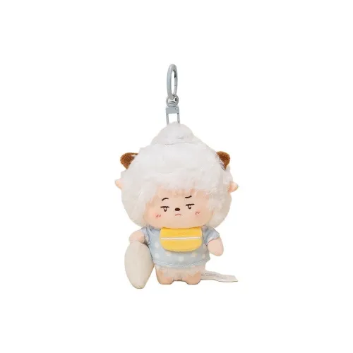 CHAOPIN Счастливый Овца And Серый Волк Lazy Овца Pajamas Party Collection Брелок Плюшевая Подвеска 13 см Рекомендуемая Высота