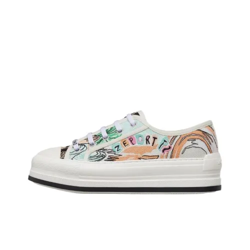 DIOR Walk'n'Dior Souvenir Low Топ Кеды Женские Белые