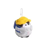 Синий маленький рюкзак пингвин [с бусиной цепи]