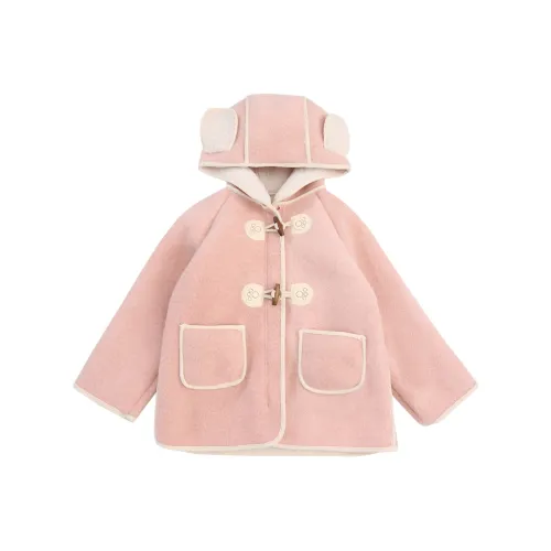 RHOBESAM Chick 603 Snowflake Флисовая шерсть Пальто Розовый Детские Куртки