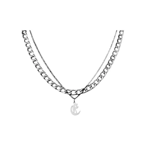 Kasono Стальной Титан Ожерелья Унисекс