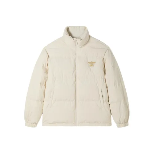 Boy London Ecru Unisex Down Jackets
