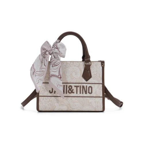 JANITINO ПУ (полиуретан) Сумка Стандартная Женская Абрикос