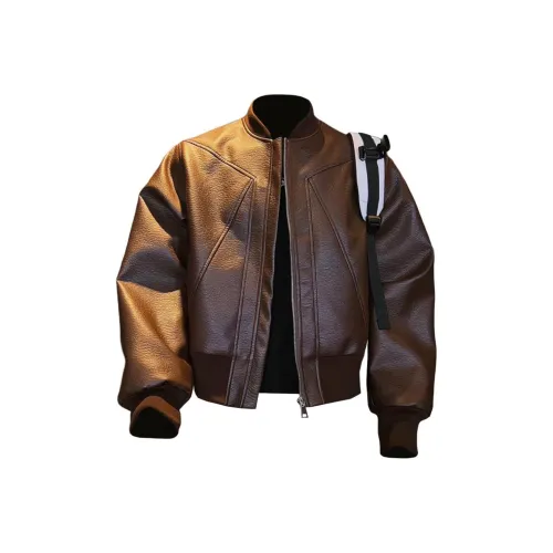 SOUL WORKER Кожа Куртка Унисекс