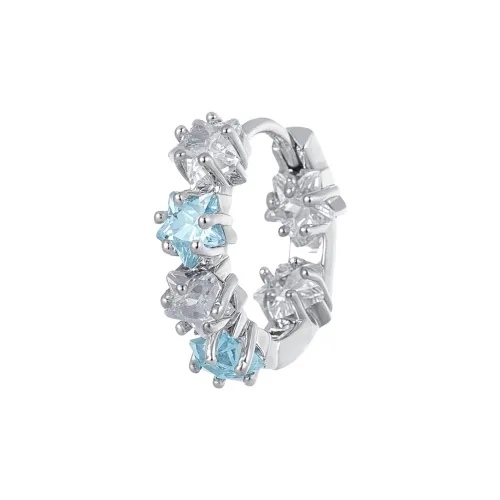 MISS XIA JWY Серьги из меди с серебряным покрытием унисекс