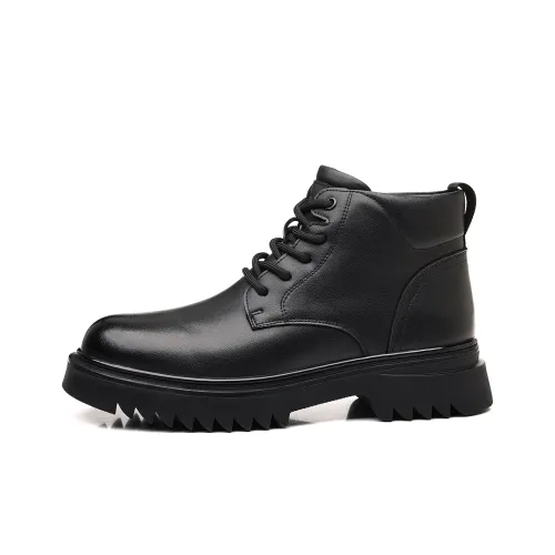 SHOUBA 9,5 см Классические ботинки Martin 4,5 Мужские