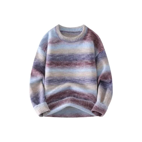 ONE PIECE Светло-синий Коричневый IRIDESCENCE Унисекс Свитера