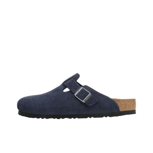 Биркенсток Бостон Устойчивая к истиранию обувь Birkenstock Унисекс Морской синий