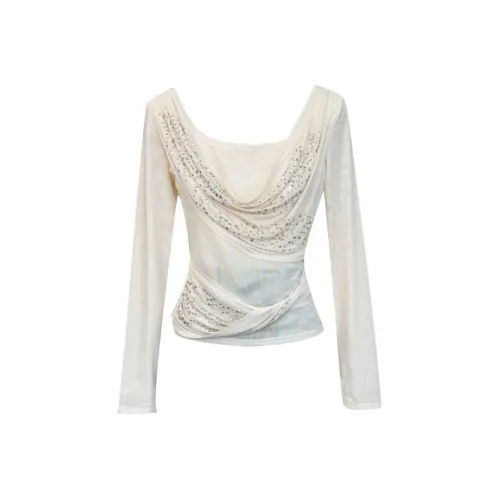 Udon House Абрикос Женские T-рубашки