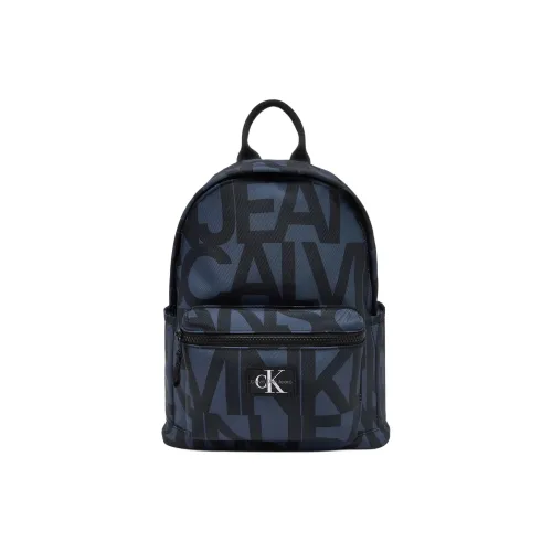 CALVIN KLEIN Полиэстер Рюкзак Детский Темно-синий Черный
