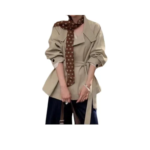 INCO VIBE Хаки Женская Тренч-куртка