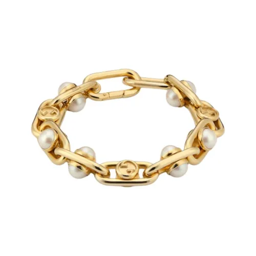 GUCCI Браслеты из латанию Унисекс Золото