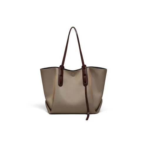 VINEY Ткань Сумка через плечо Стандартная Женская Абрикос