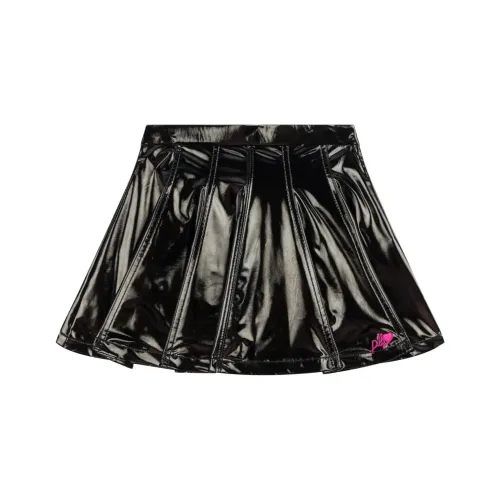 PHILOSOPHY DI LORENZO SERAFINI Однотонный Логотип бренда Умеренный Юбка Лето Детский