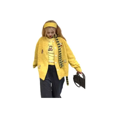 FLIM Жёлтый Женский Трикотаж