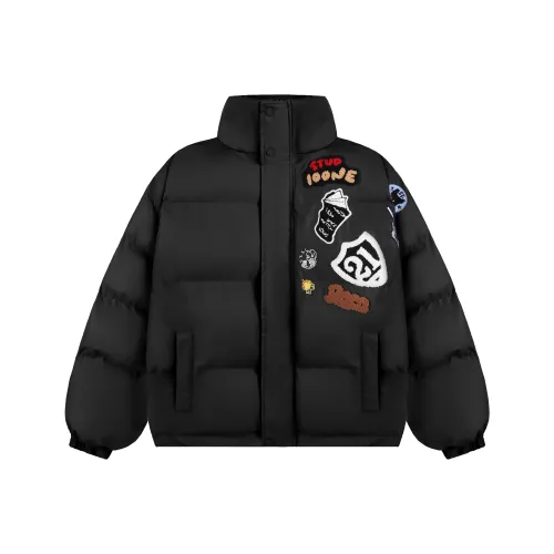 Xmithie Хлопковый пуховик пальто унисекс