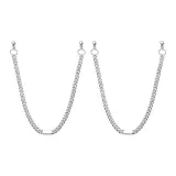 Сахарный кубик Кубинская цепь Цепи для брюк (1 пара)