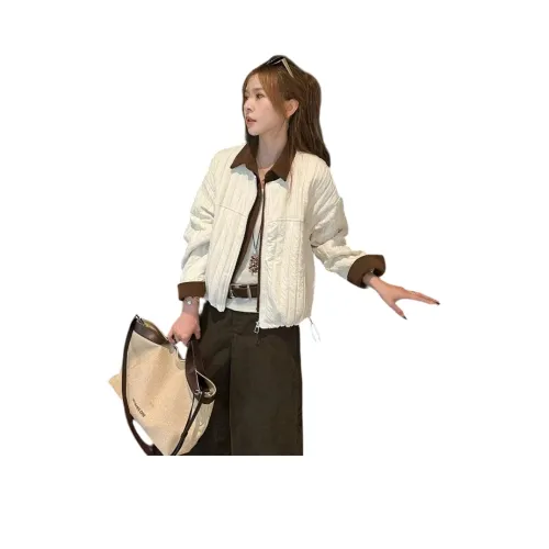 COVER TIME Белый Женские Куртки