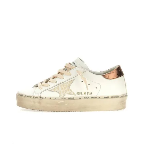 Golden Goose Hi Star Low Топ Скейтборд Кроссовки Женские Белые