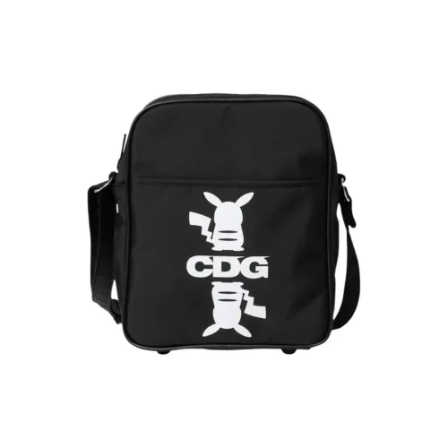 CDG Полиэстер Сумка через плечо Сумка на плечо Мужская Черная