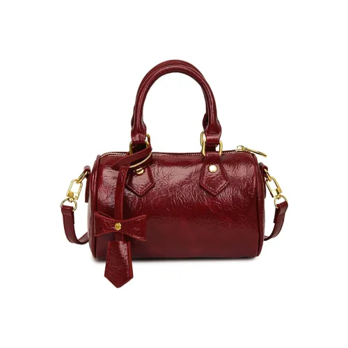 ZKHE ПУ (полиуретан) Сумка через плечо Стандартная Красная Коричневая Кофейная Черная