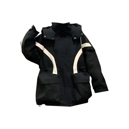 IQC Черный Женский Пуховик