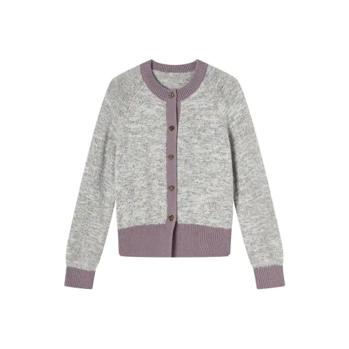 XIANGYING Фиолетовый Женский Трикотаж